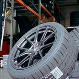 Titan 7 T-P5 18x9.5 +45 5x120 | XComp HP 265/35/18 200TW Honda Civic Type R (FK8/FL5) Wheel/Tire Package