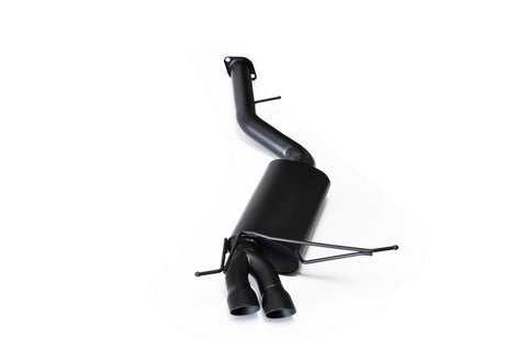 Berk Technology BMW 135i Axle-Back Street Performance Exhaust with Satin Black Ceramic Coating