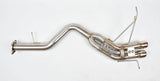 Berk Technology BMW 135i Axle-Back Race Exhaust (Rear Muffler Delete)