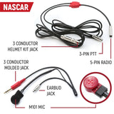 Rugged Radios NASCAR and IMSA Racing Communication System for Driver and Crew Chief