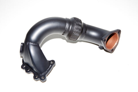 Berk Technology Toyota MR2 Turbo Gen 2 Downpipe with Flex Section and Wideband O2 Ceramic Coated