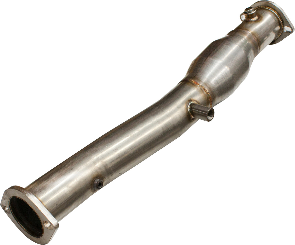 Berk Technology Mitsubishi Evo X 3.0" High Flow Catalytic Converter wi